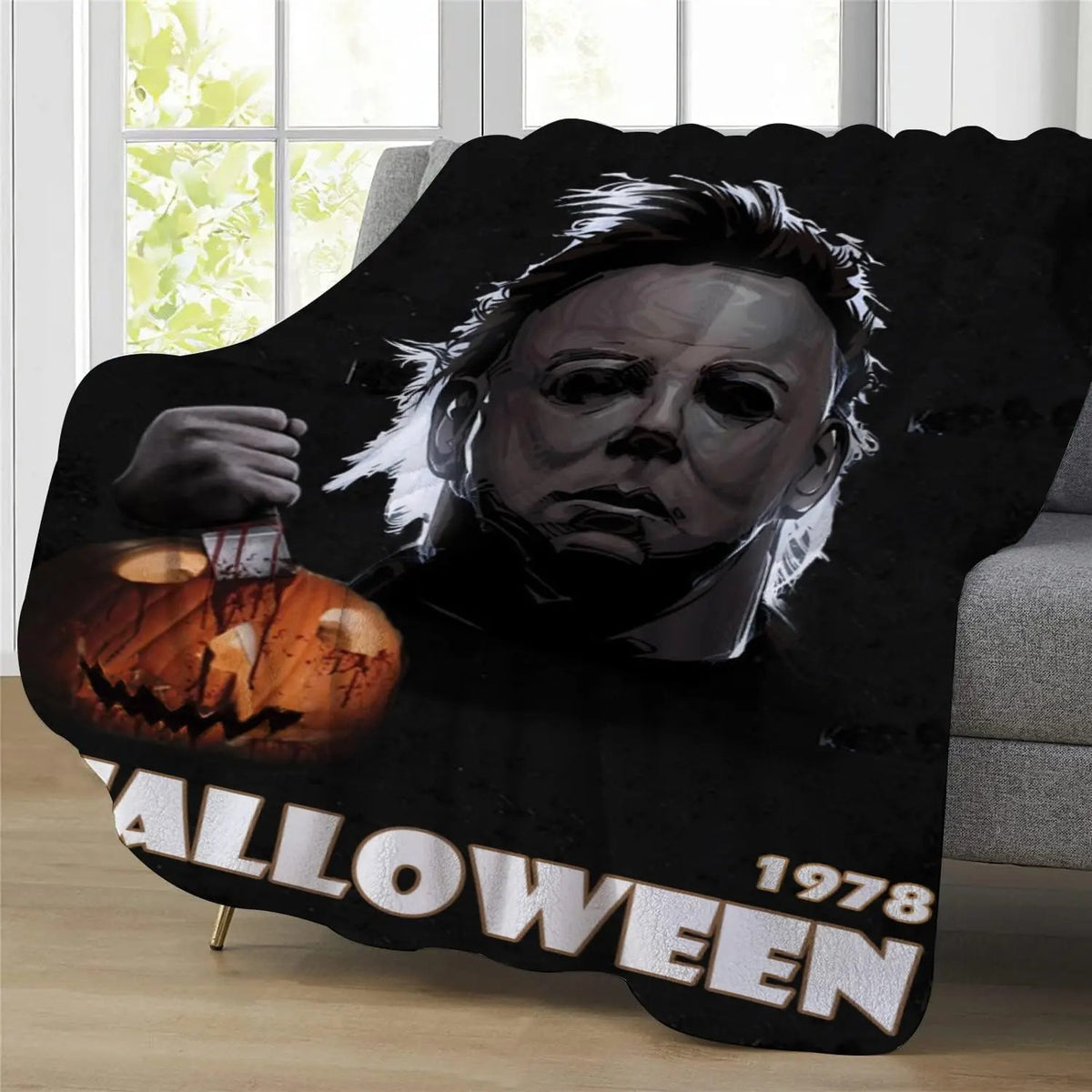 Halloween Horror Movie Blanket