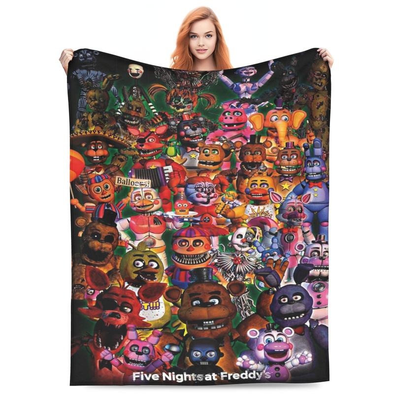 Cute Five Nights At Freddy's Blanket