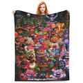 Cute Five Nights At Freddy's Blanket