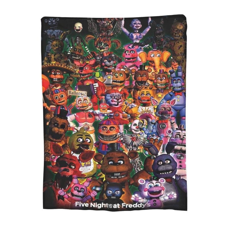 Cute Five Nights At Freddy's Blanket