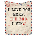 I Love You More Super Soft Blanket