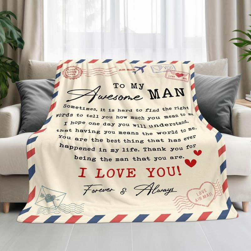 I Love You More Super Soft Blanket