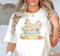 Patchwork Vintage Chicken Pyrex Inspired T-Shirt / Sweatshirt / Hoodie