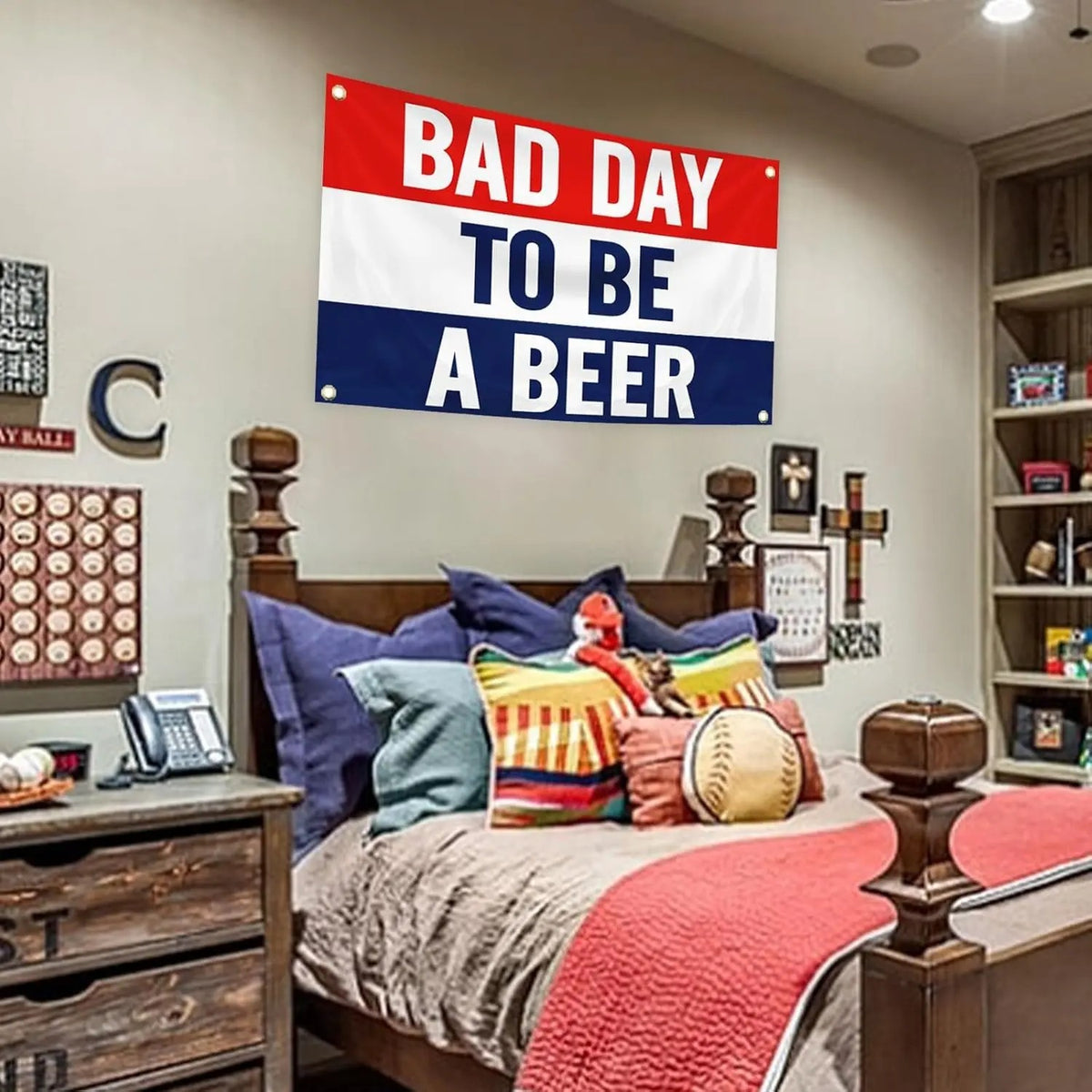 Bad Day to Be a Beer Flag