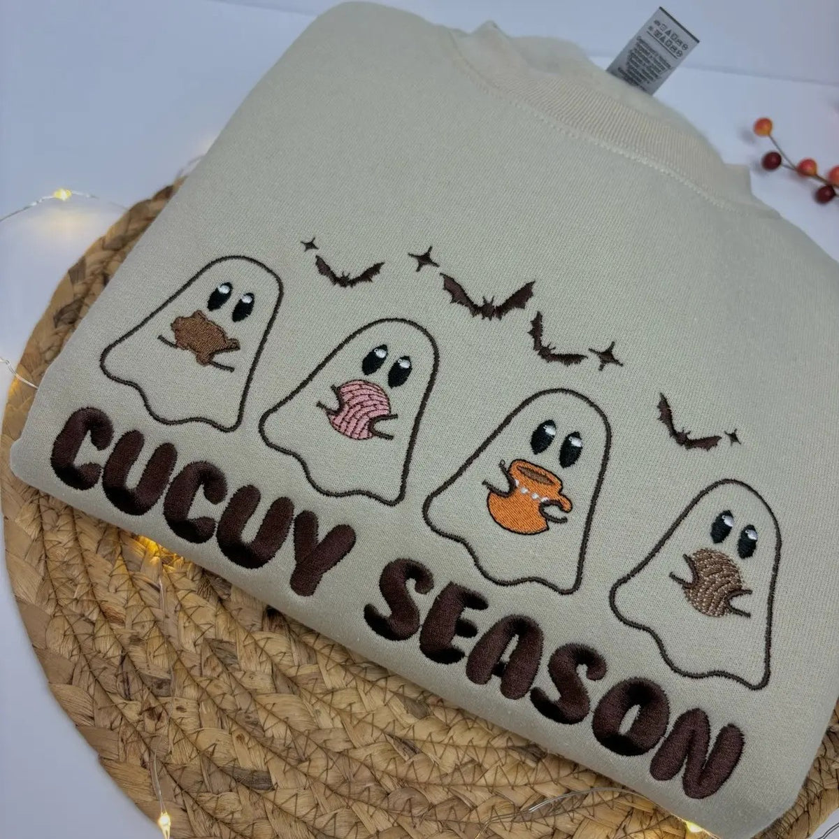 Cucuy Season Embroidered Halloween Unisex Tee / Sweatshirt / Hoodie