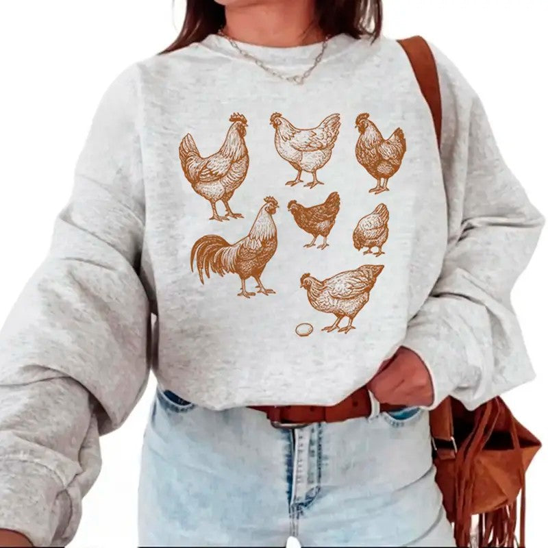 Vintage Chicken Raisin Chickens T-Shirt / Sweatshirt / Hoodie