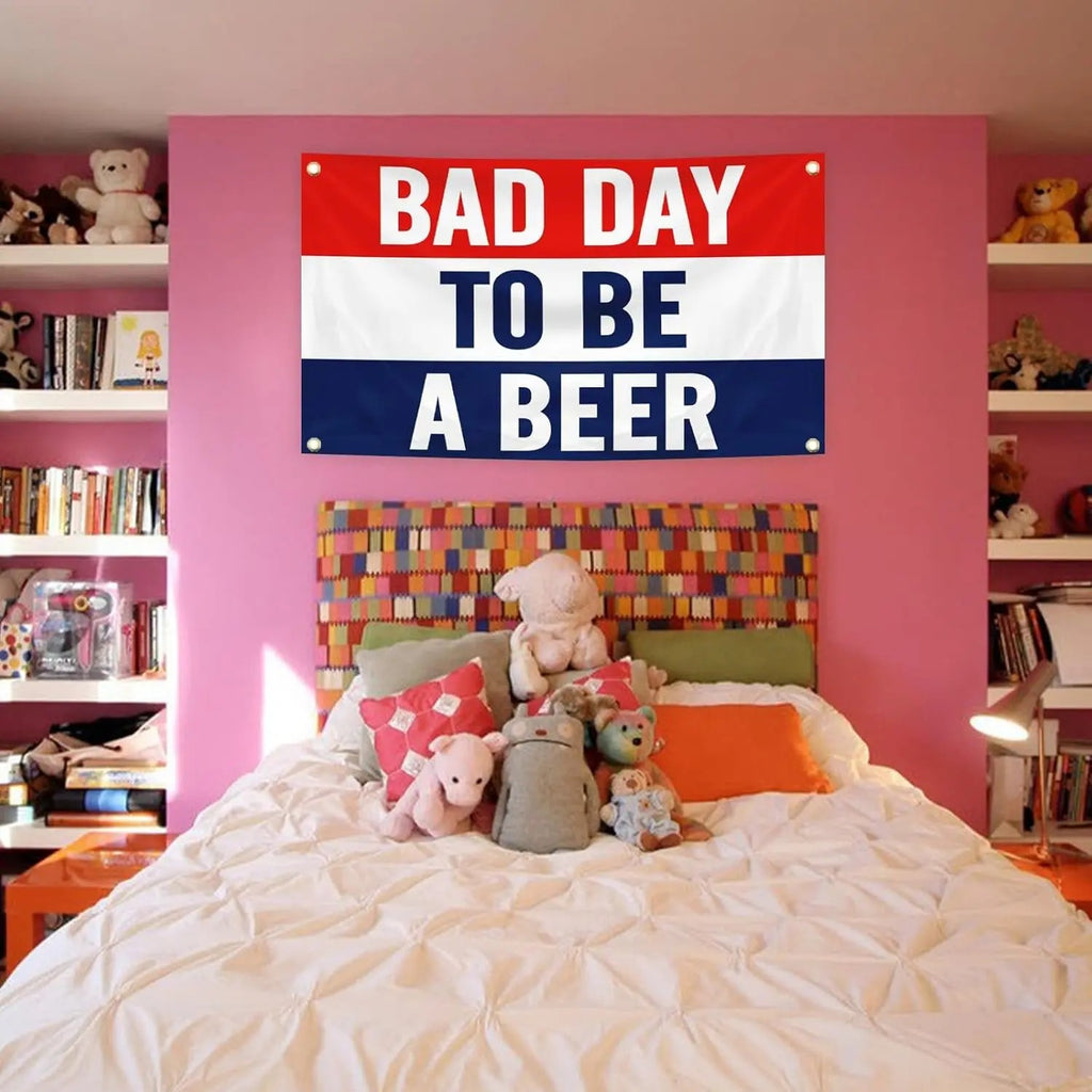 Bad Day to Be a Beer Flag