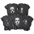 Retro Horror Movie Characters Halloween Halloween Party T-Shirt / Sweatshirt / Hoodie