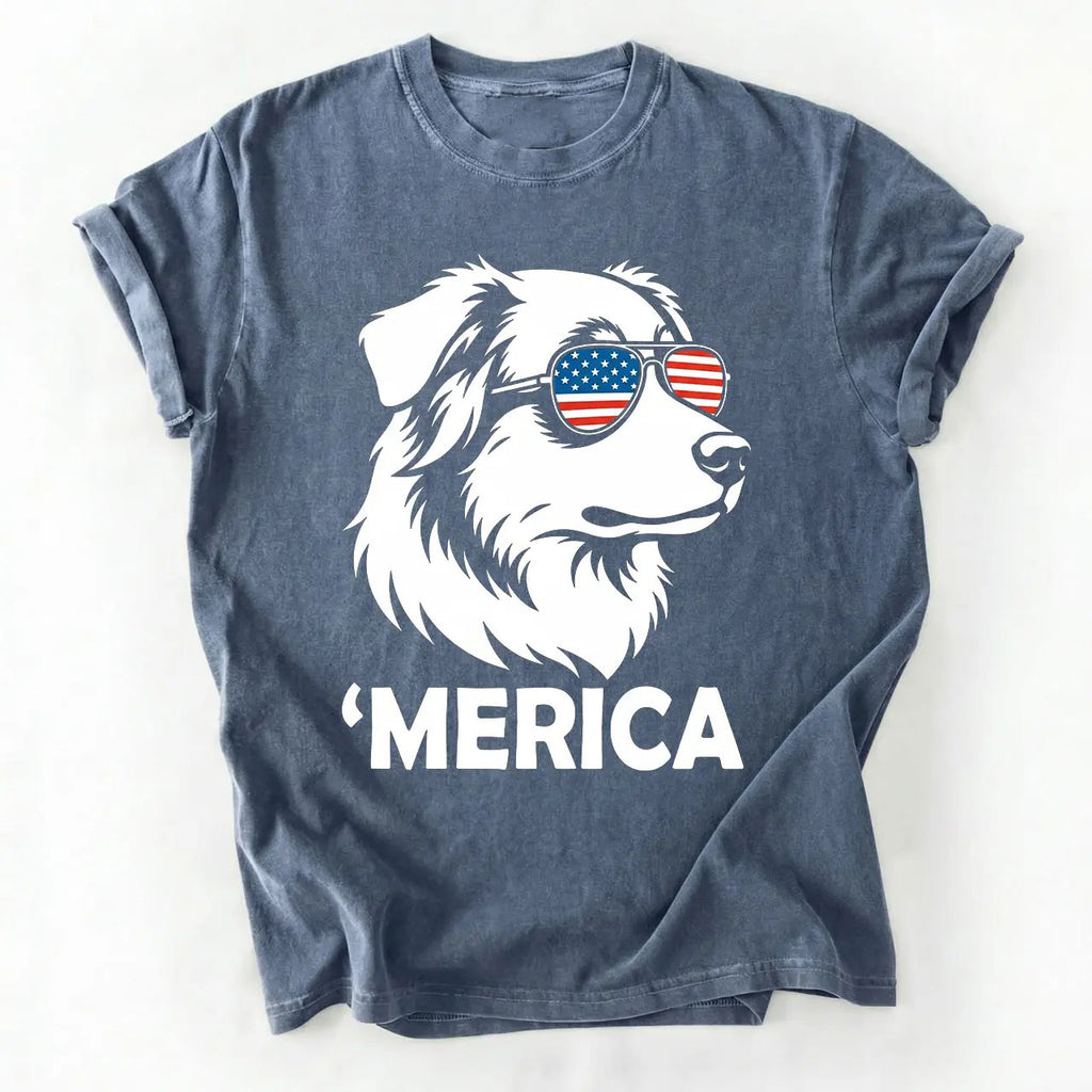 Patriotic Dog 50+ Dog 4th of July T-Shirt/Sweatshirt/Hoodie