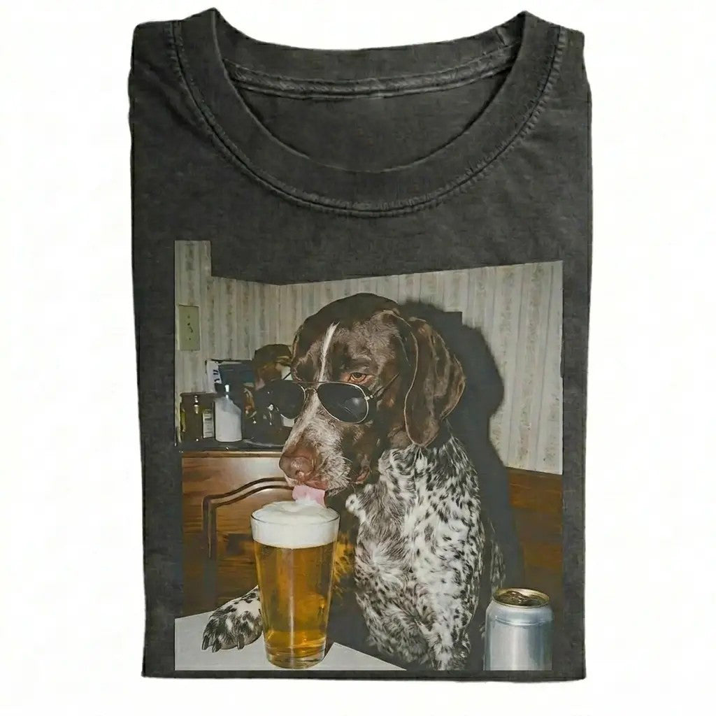 50+ Dog Breeds Available Drinking Beer T-Shirt/Sweatshirt/Hoodie