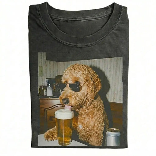 50+ Dog Breeds Available Drinking Beer T-Shirt/Sweatshirt/Hoodie