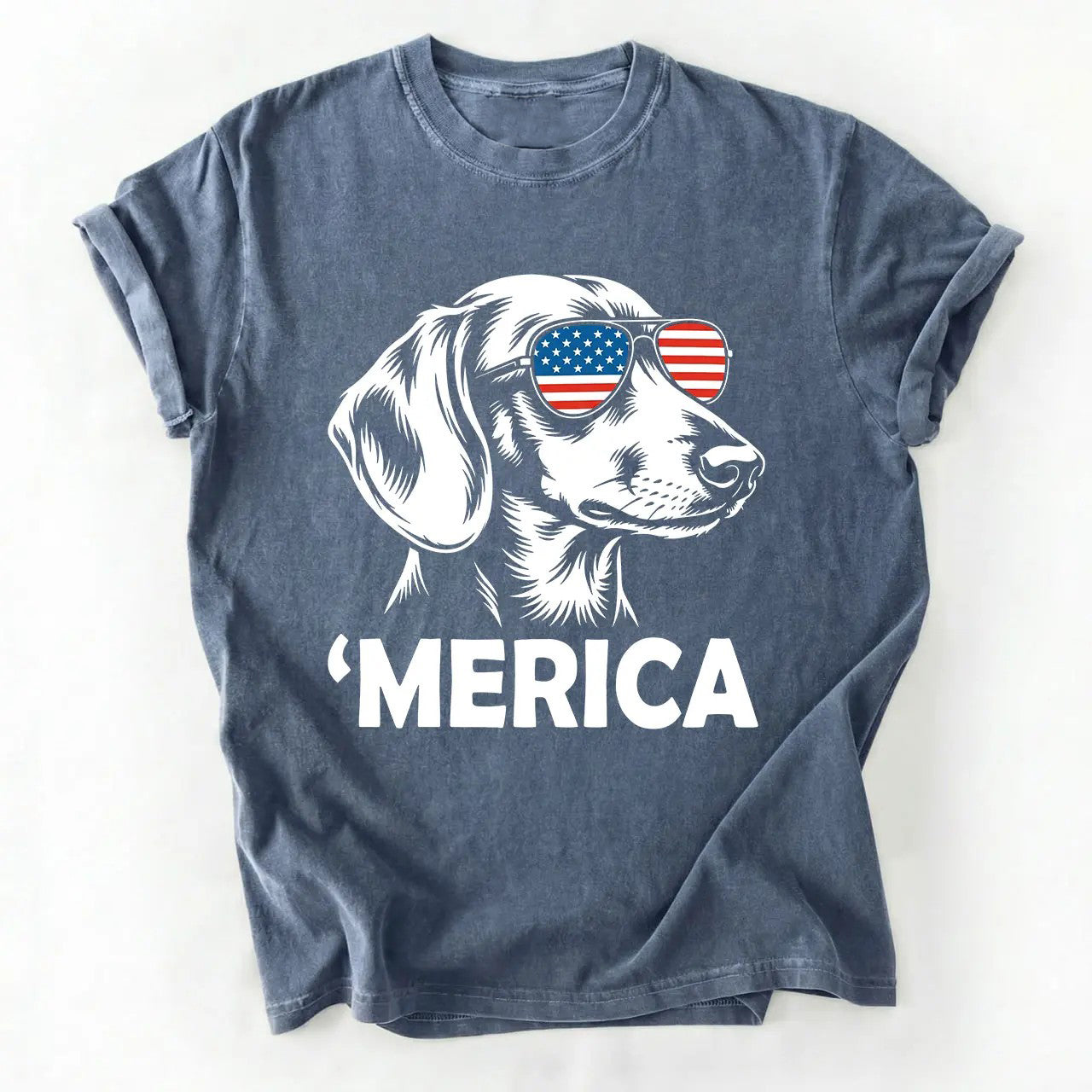 Patriotic Dog 50+ Dog 4th of July T-Shirt/Sweatshirt/Hoodie