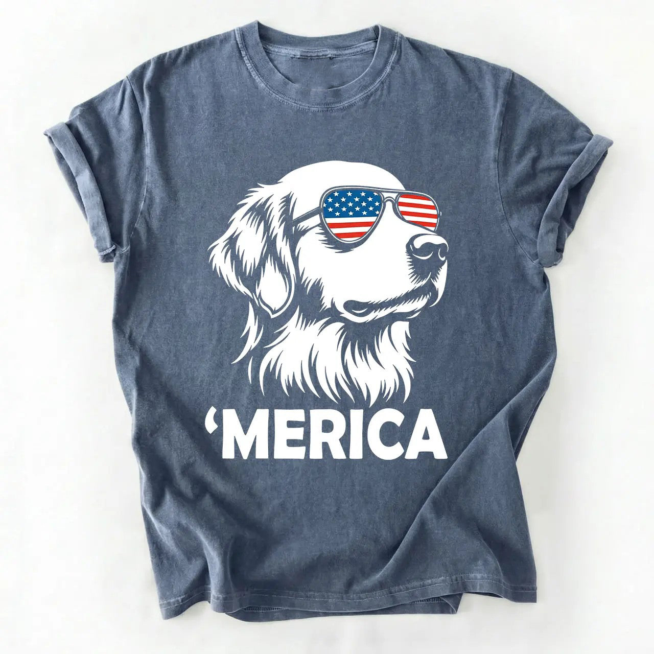 Patriotic Dog 50+ Dog 4th of July T-Shirt/Sweatshirt/Hoodie