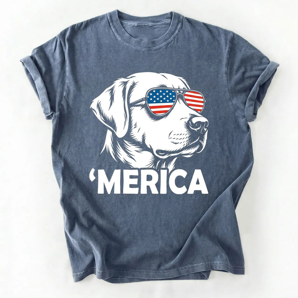 Patriotic Dog 50+ Dog 4th of July T-Shirt/Sweatshirt/Hoodie