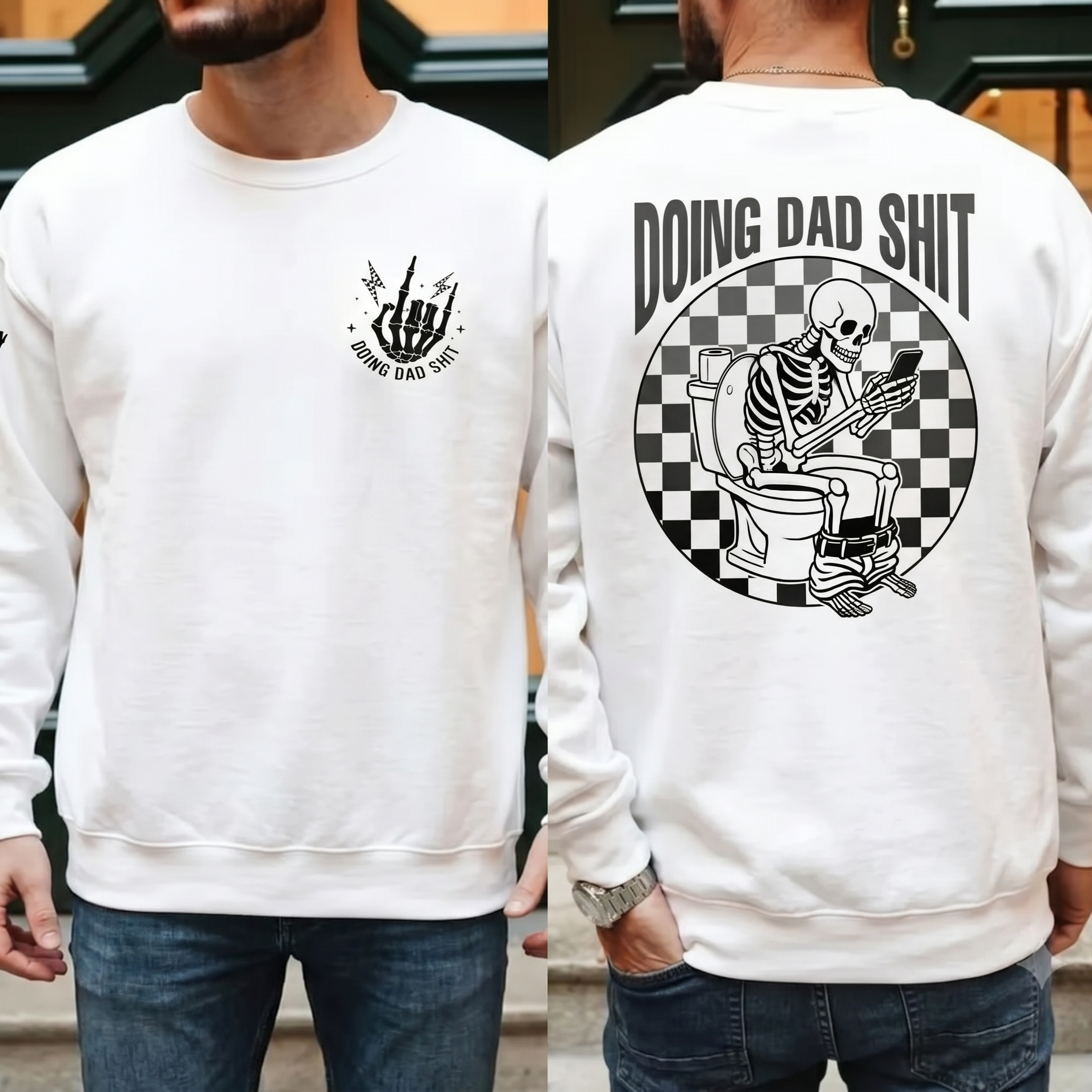 Fresh Take On Fatherhood Doing Dad Shit T-Shirt/Sweatshirt/Hoodie