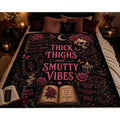 Thick Thighs and Smutty Vibes Sherpa Blanket
