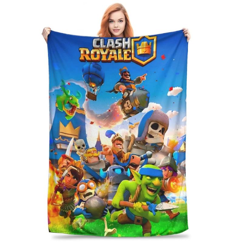 Clash Royale Game Super Soft Blanket
