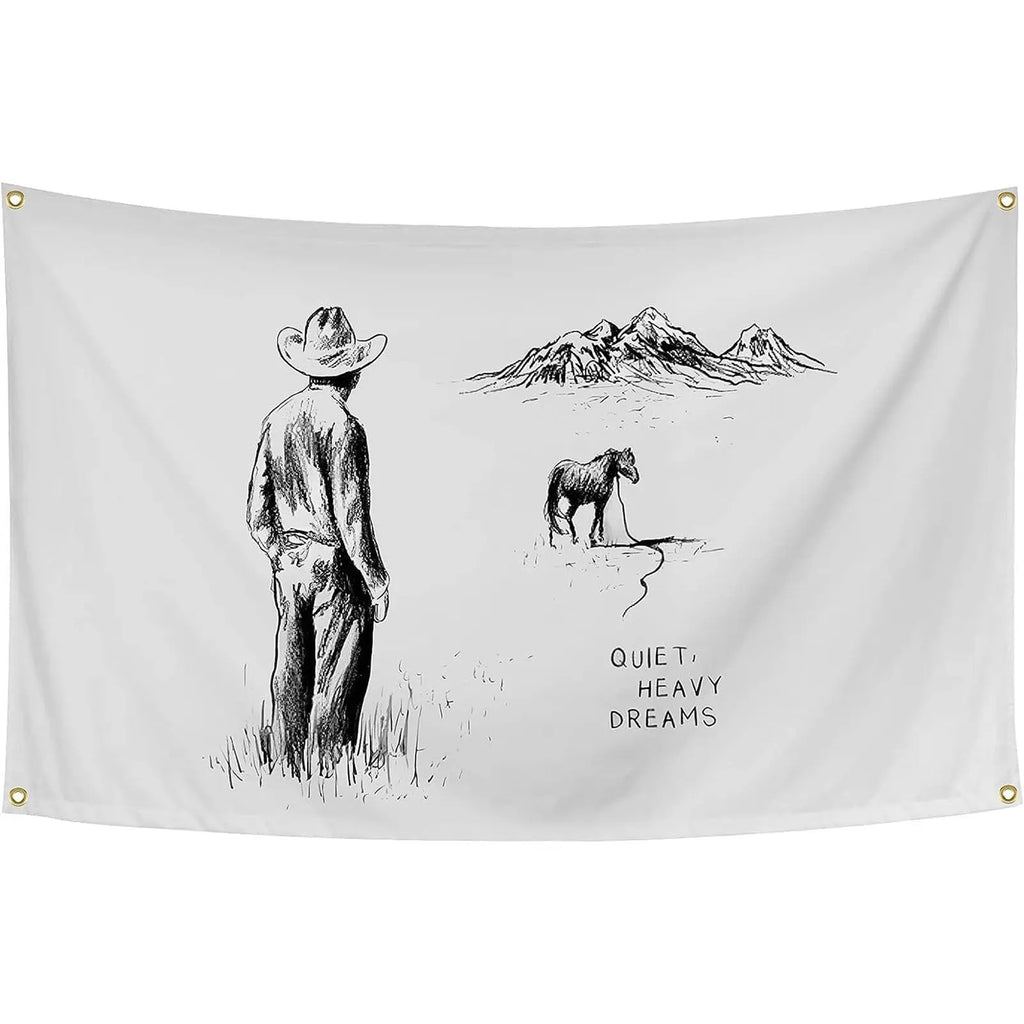 Country Decoration for College Bedroom Flag