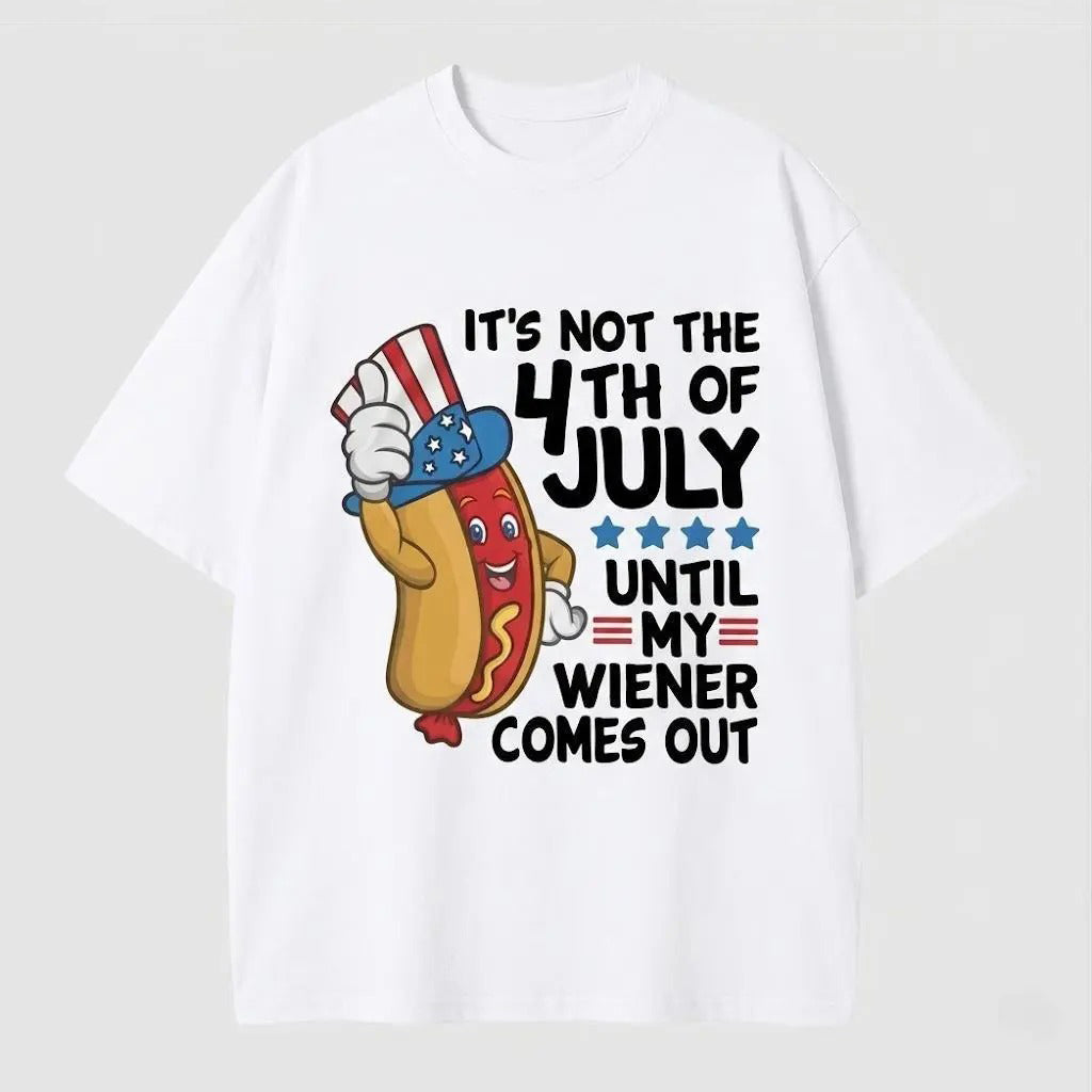 4th of July Funny Wiener Partying Grilling Fourth Humor Gift T-Shirt/Sweatshirt/Hoodie