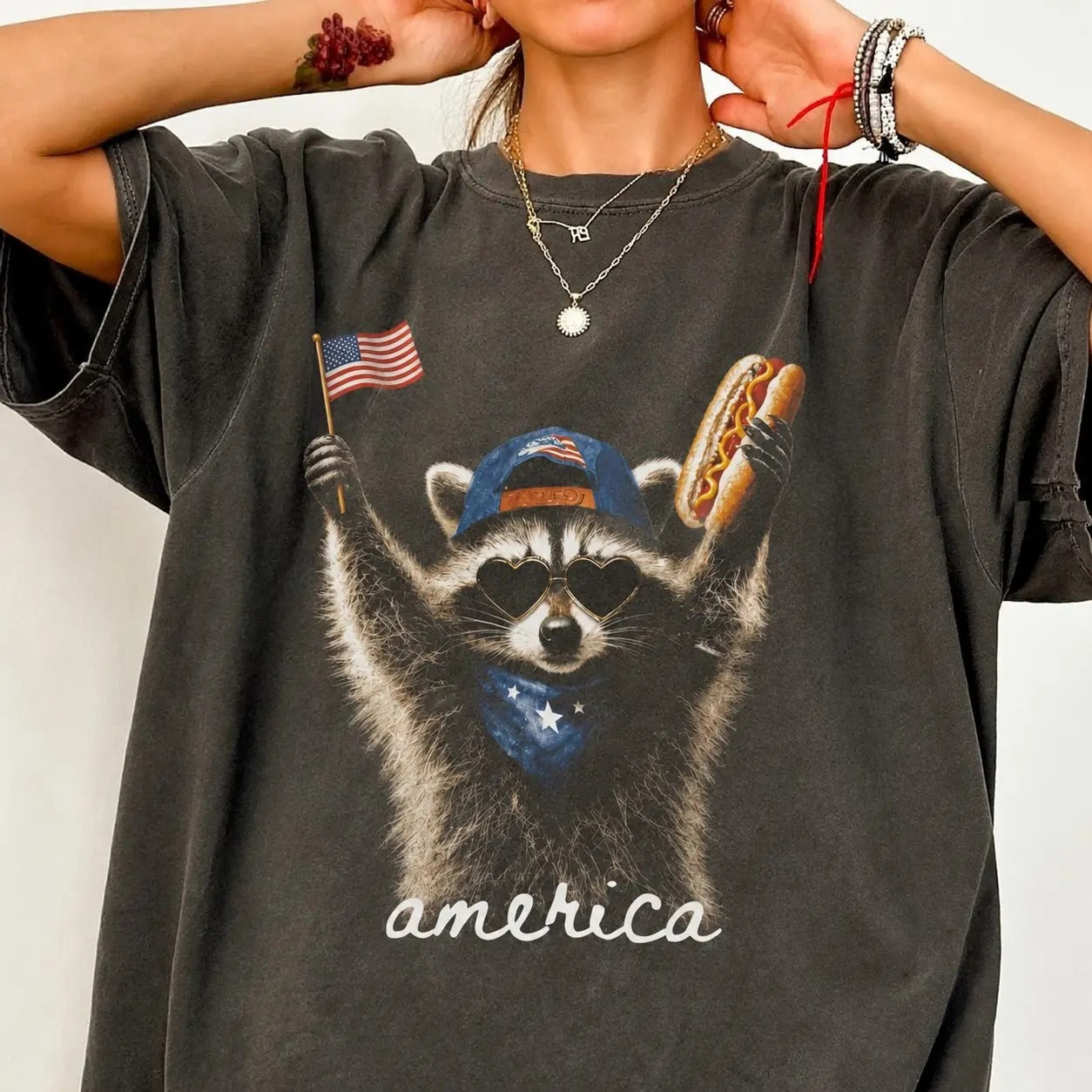 Feral & Free Raccoon T-Shirt/Sweatshirt/Hoodie