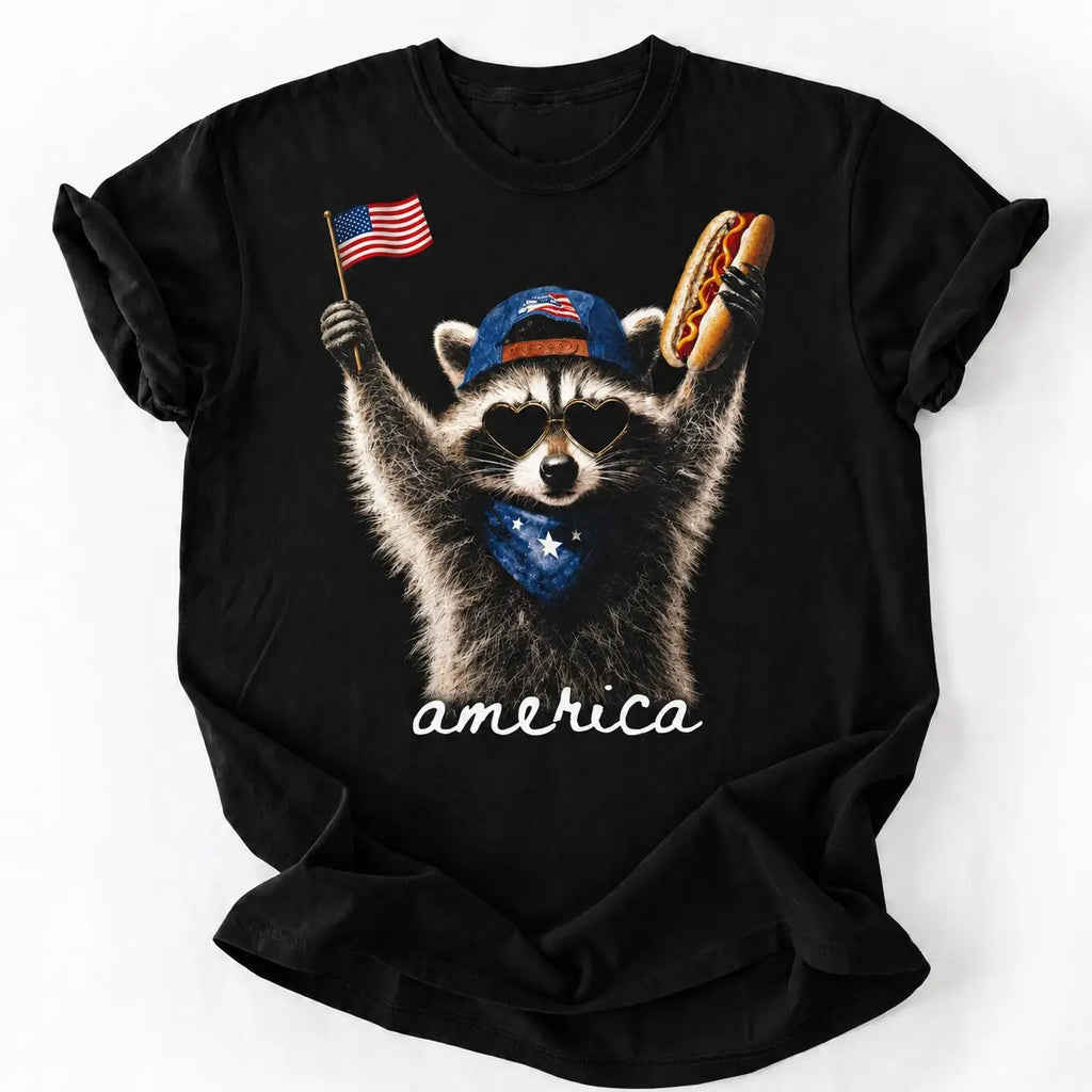 Feral & Free Raccoon T-Shirt/Sweatshirt/Hoodie