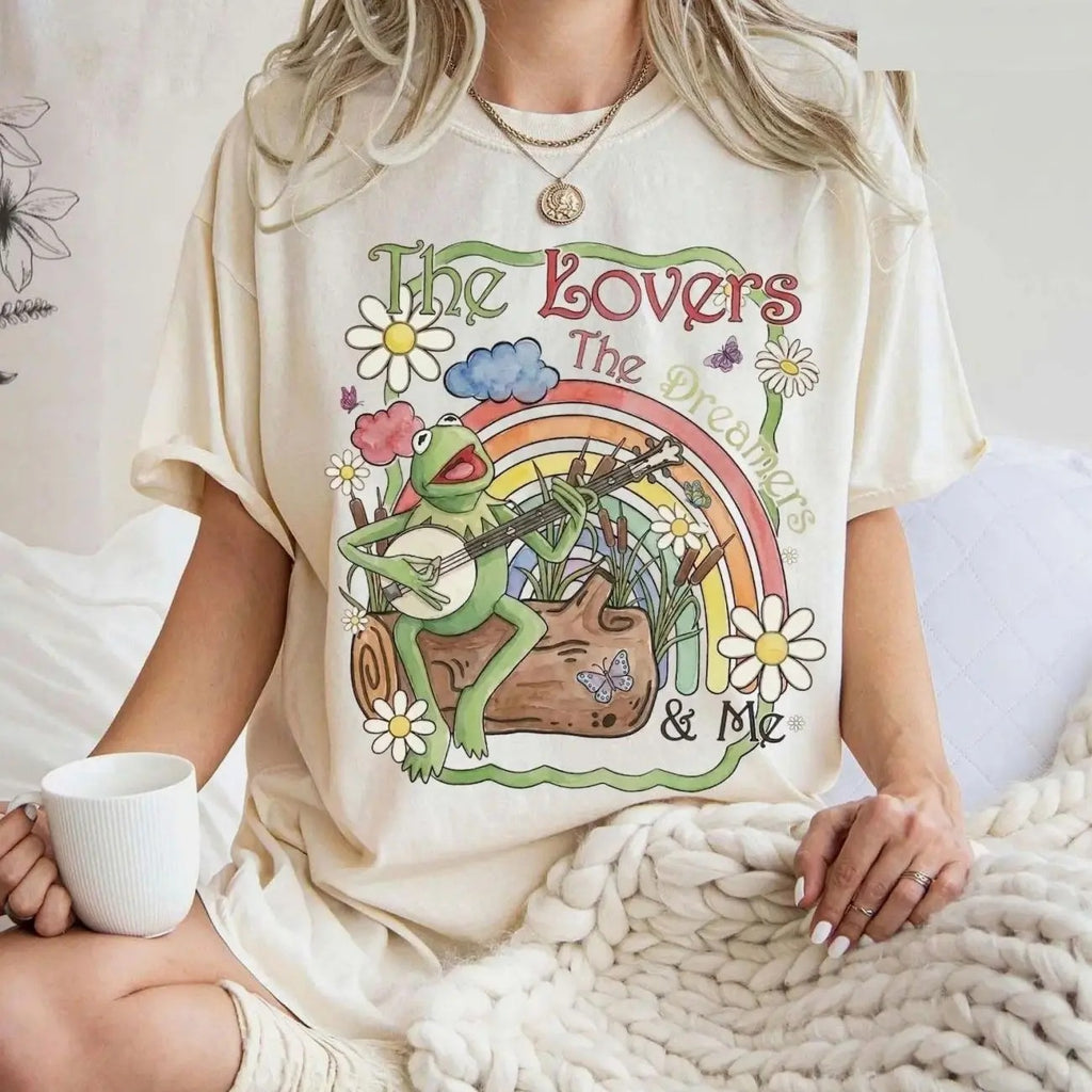 Watercolor Kermit the Frog T-Shirt/Sweatshirt/Hoodie