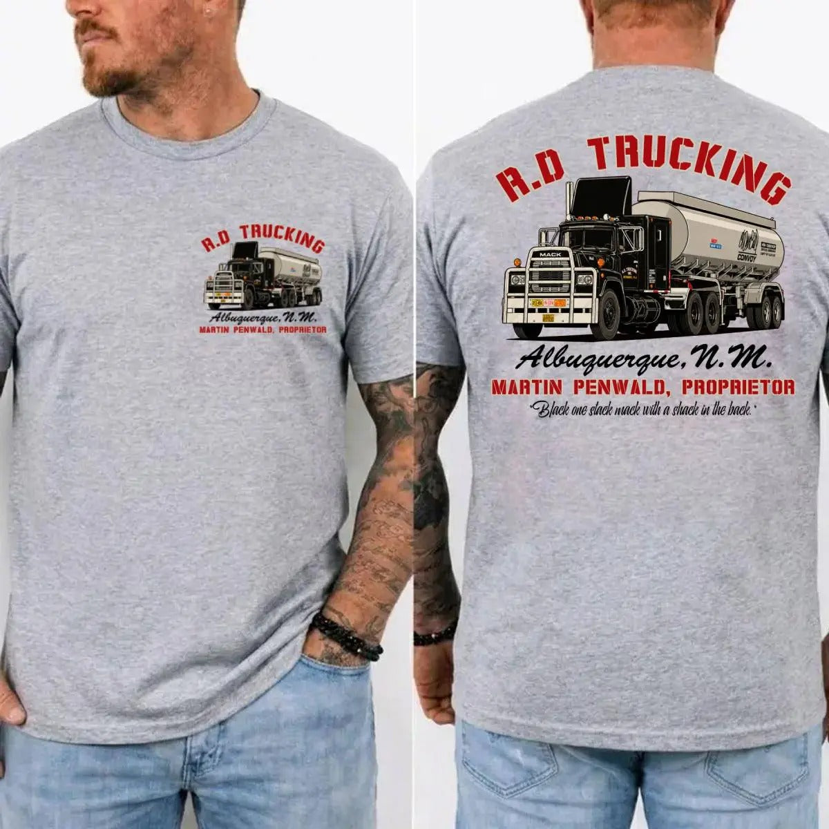 R.D Trucking Convoy Movie T-Shirt/Sweatshirt/Hoodie
