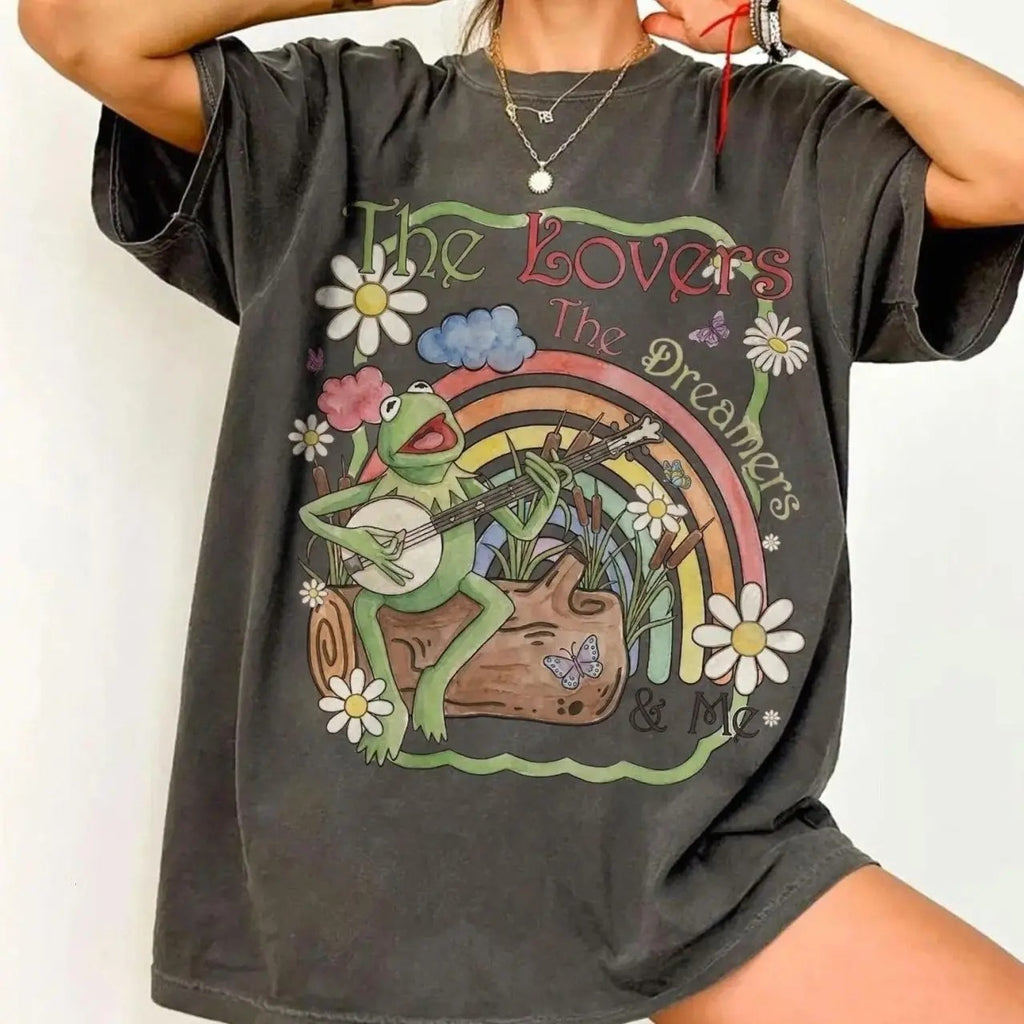 Watercolor Kermit the Frog T-Shirt/Sweatshirt/Hoodie
