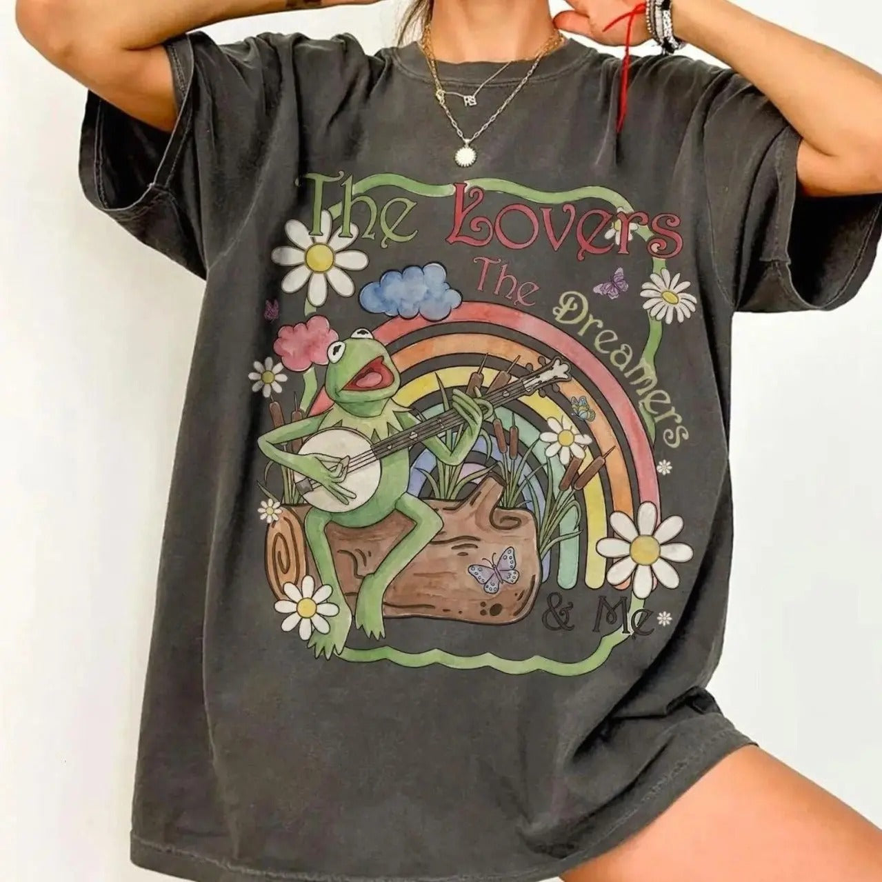 Watercolor Kermit the Frog T-Shirt/Sweatshirt/Hoodie