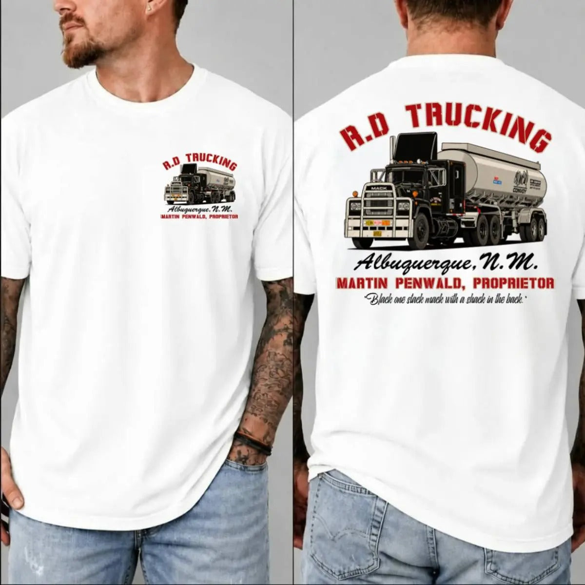R.D Trucking Convoy Movie T-Shirt/Sweatshirt/Hoodie