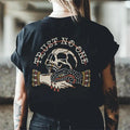 TRUST NO ONE PRINTED SKULL T-Shirt/Sweatshirt/Hoodie