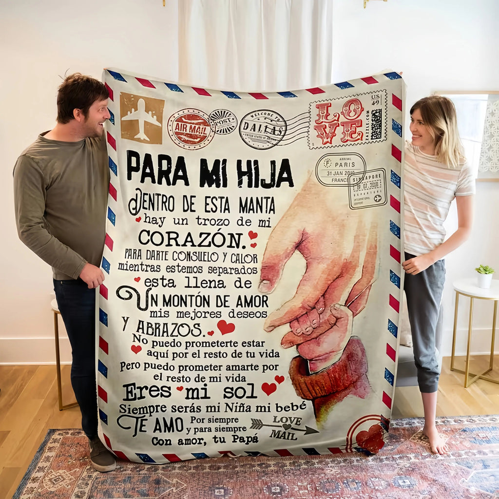 The Most Emotional Gift A Custom Message For Your Loved Ones Blanket