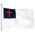 Christian Religious Cross Flag