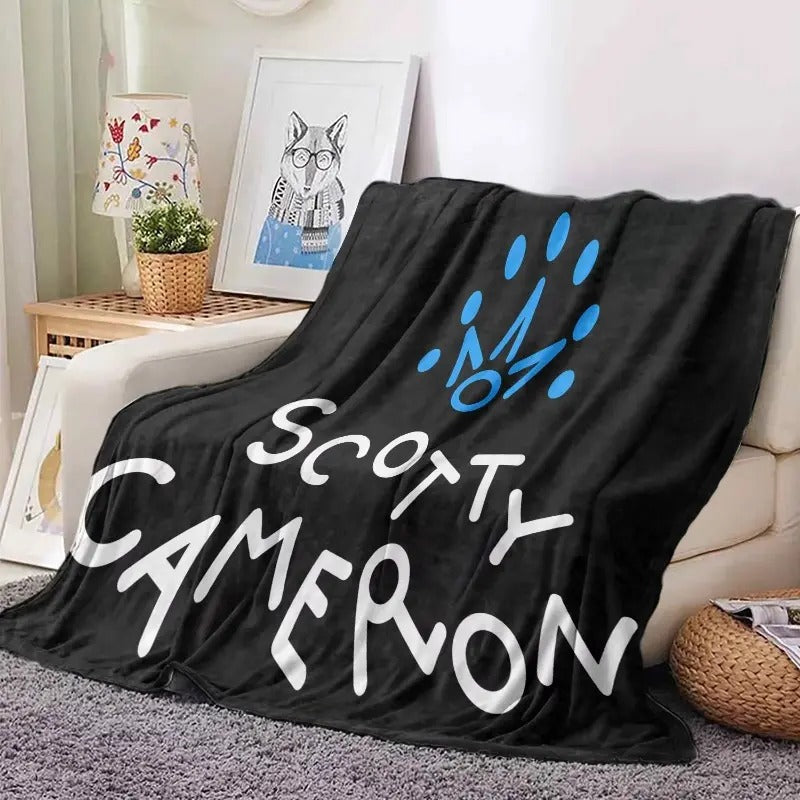 Scotty Camerons Soft Funny Throw Blanket