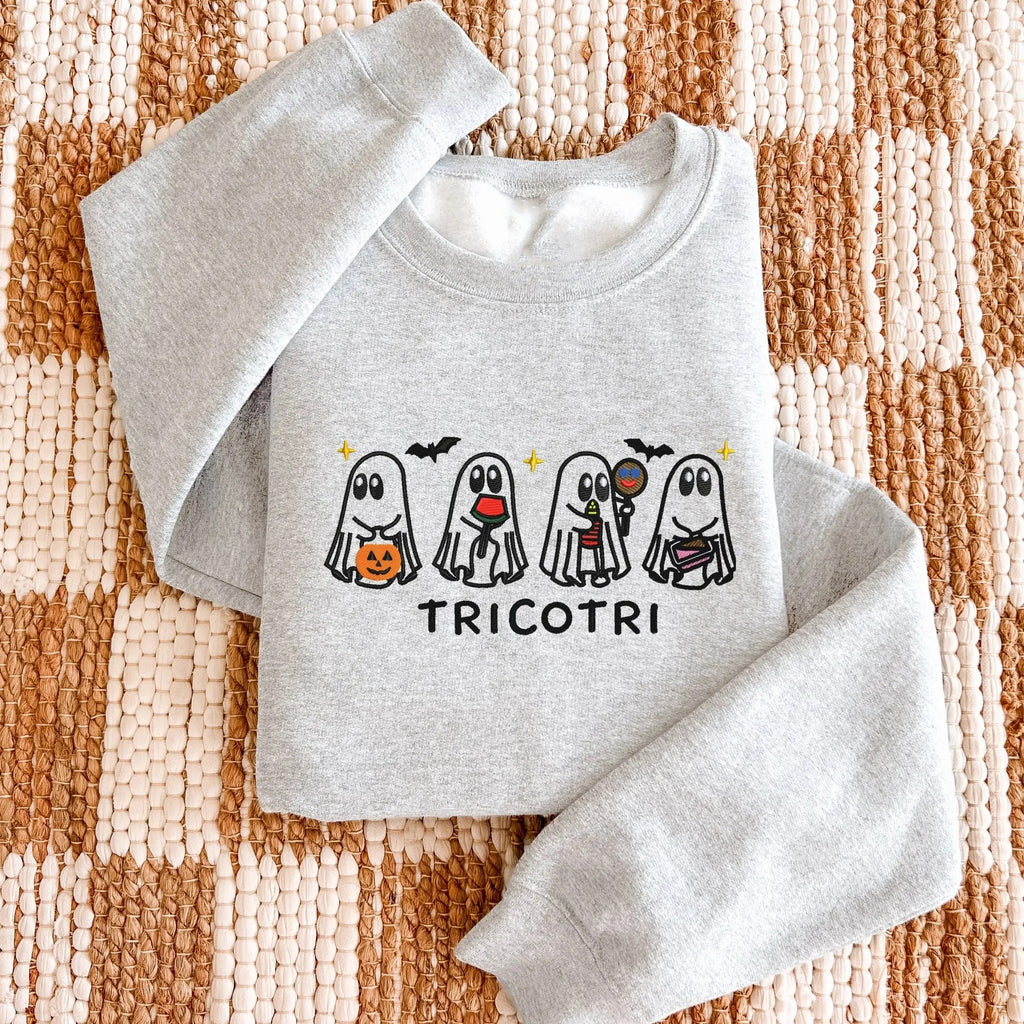 Tricotri Halloween Embroidered Spooky Unisex Tee / Sweatshirt / Hoodie
