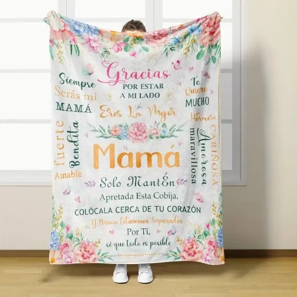 The Most Emotional Gift A Custom Message For Your Loved Ones Blanket