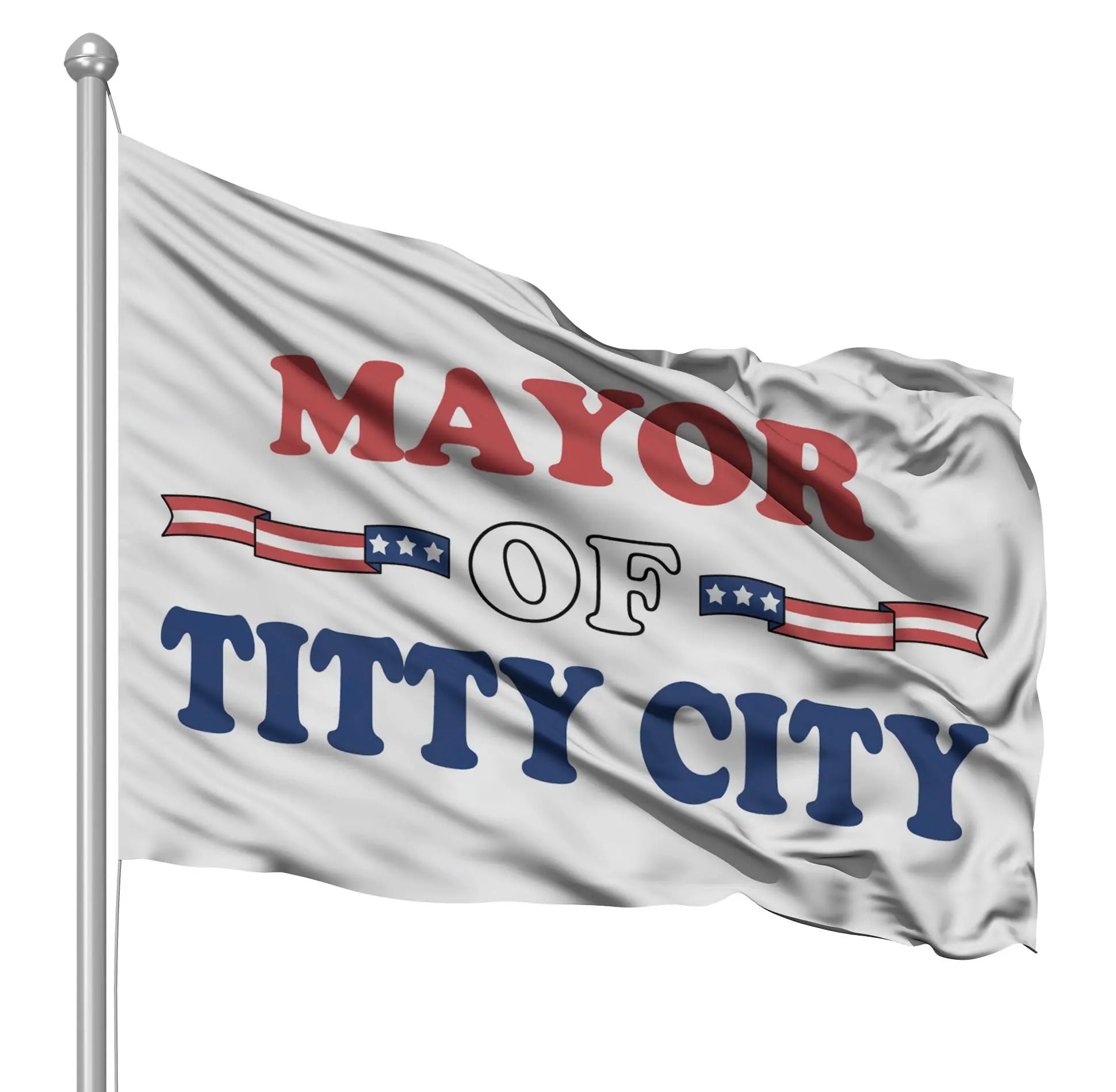 Mayor Of Titty City Flag