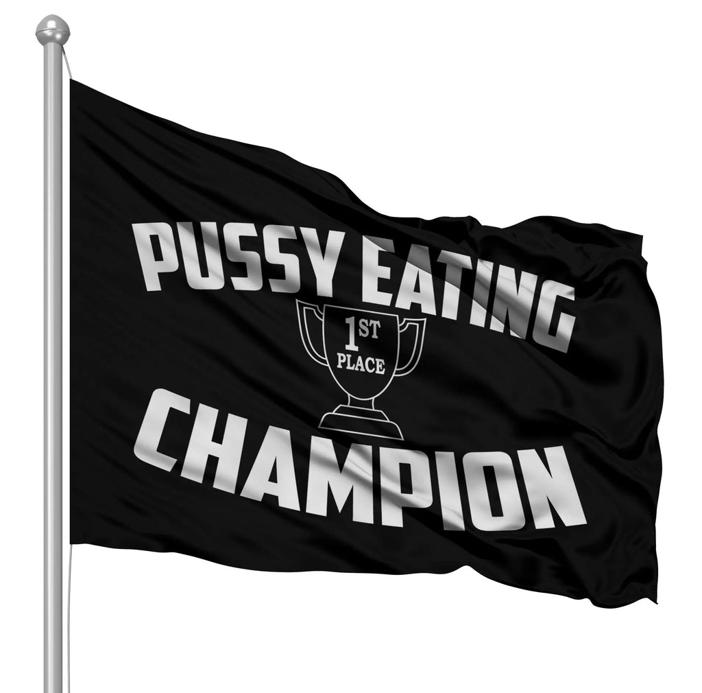 Champion Flag Funny Flag Wall Flag