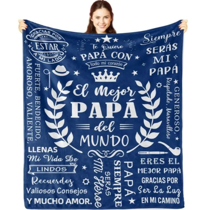 The Most Emotional Gift A Custom Message For Your Loved Ones Blanket