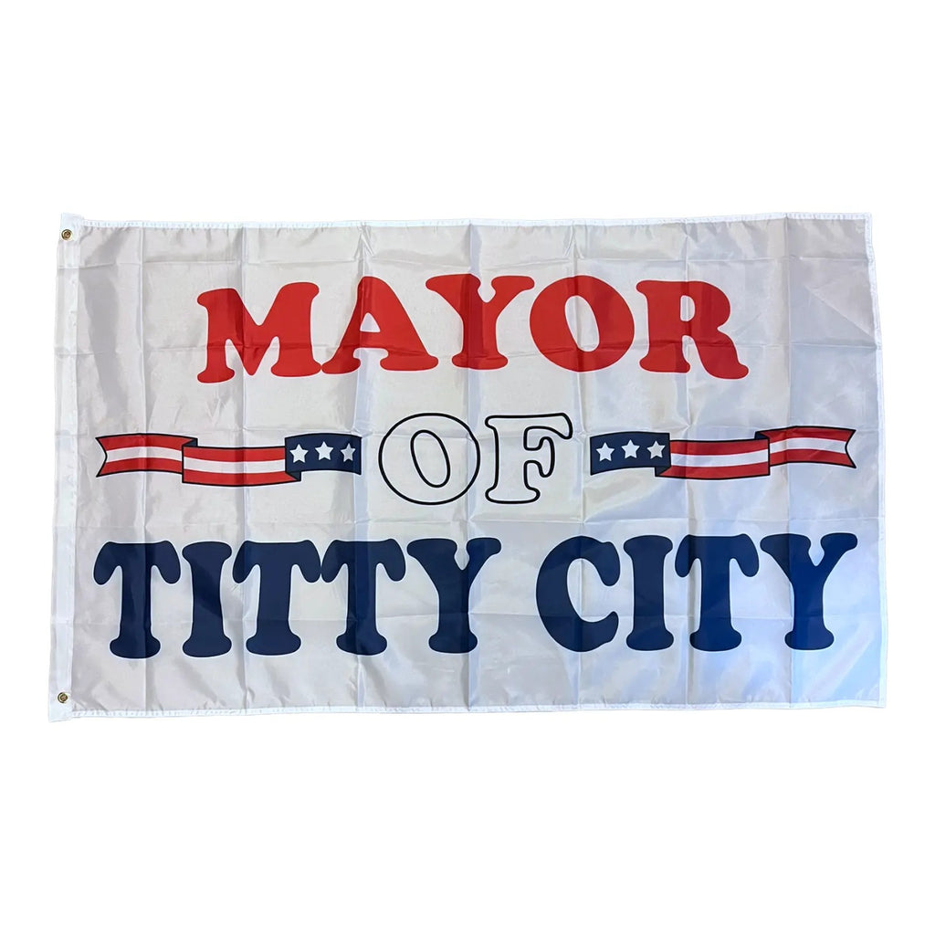 Mayor Of Titty City Flag
