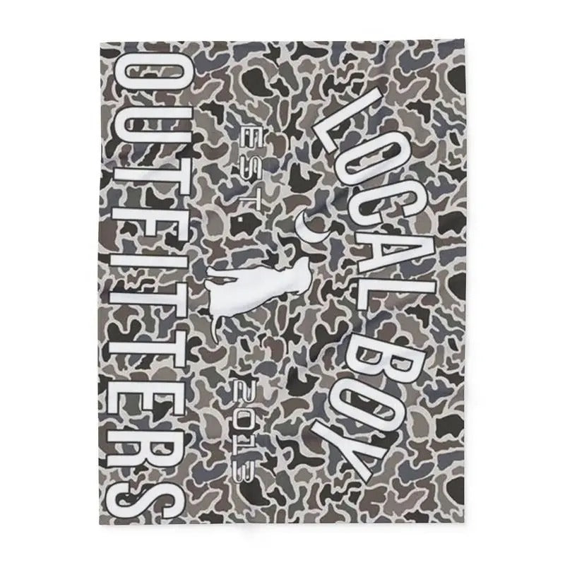 2026 Brand New Camouflage Flannel Blanket