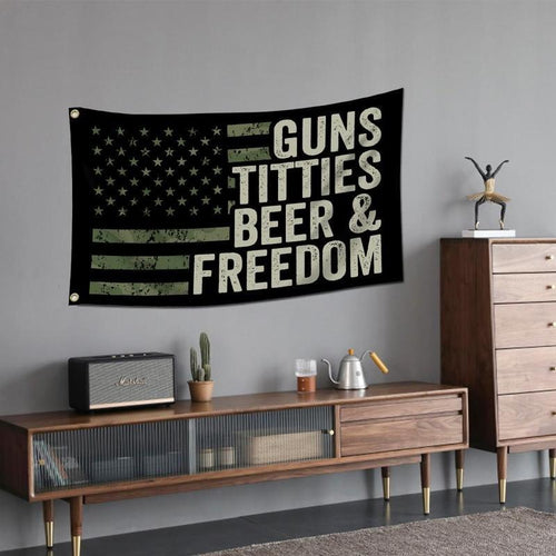 American Flag Pattern Creative Flag for Home Garden Yard Decoration
