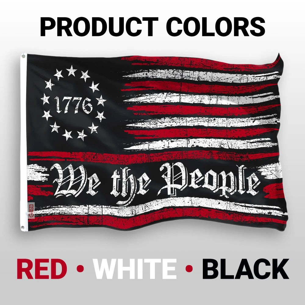 We the People 1776 American Flag