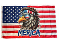 Bald Eagle Flag Banner Wall Hanging Decor