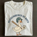 Outnumbered By Boys Baseball Mom Goose T-Shirt/Sweatshirt/Hoodie