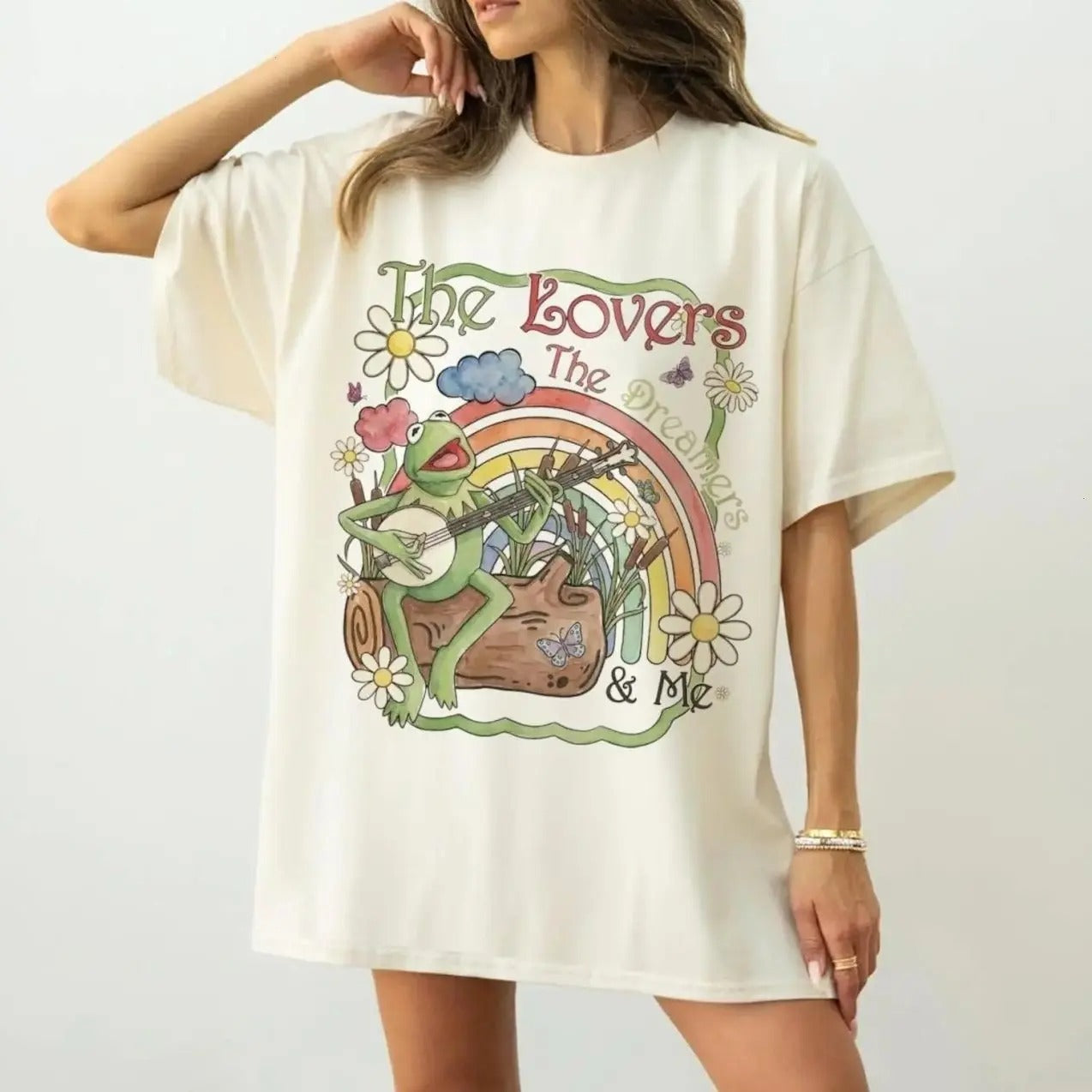 Watercolor Kermit the Frog T-Shirt/Sweatshirt/Hoodie