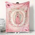 Virgin Mary Printed Blanket
