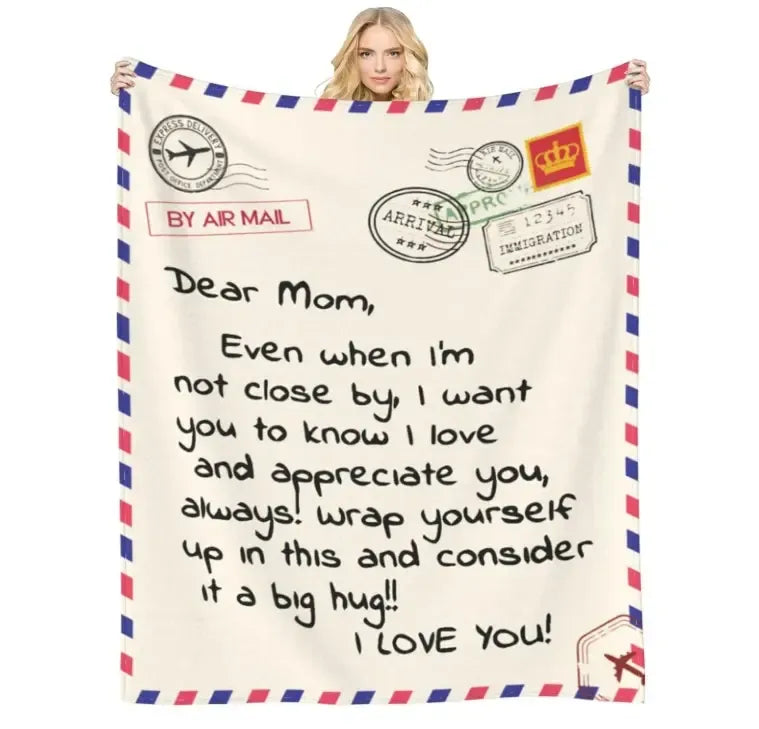 The Warmest Gift for Mom Blanket