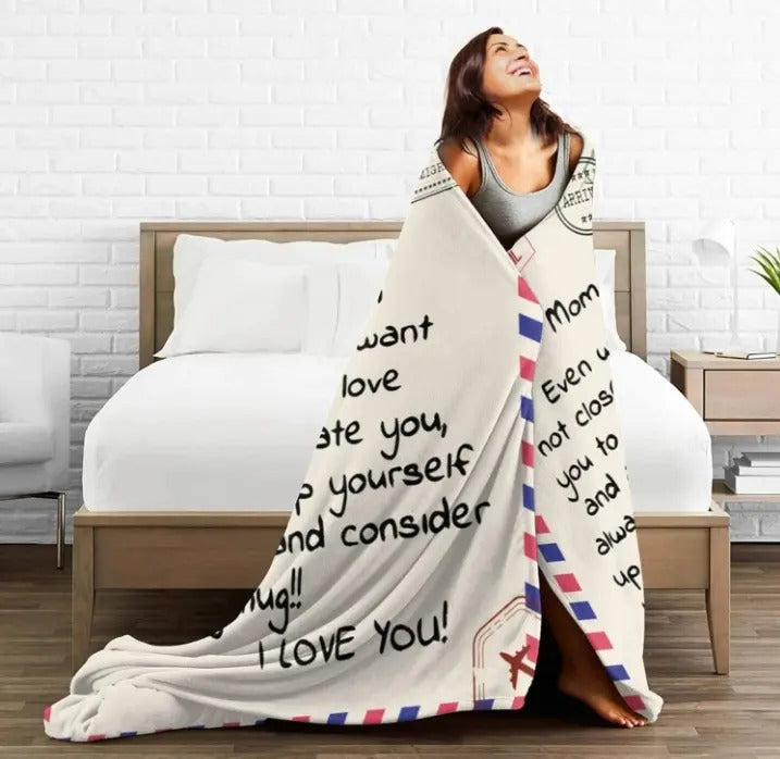The Warmest Gift for Mom Blanket