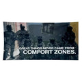 "No Comfort Zones" Motivational Durable Flag